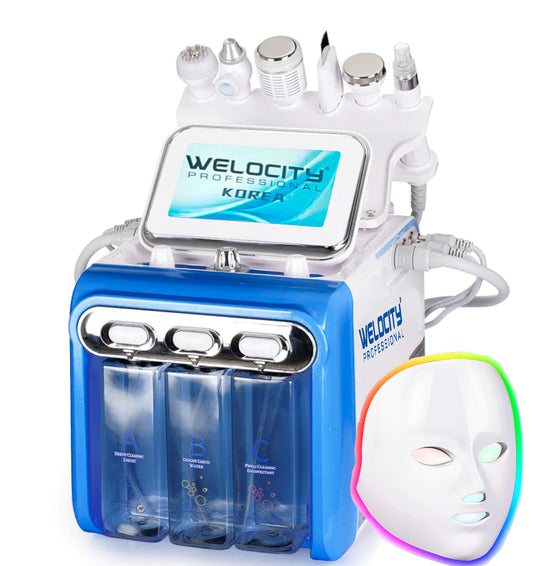 7 in 1 Welocity Luxe Korea HydraFacial Machine